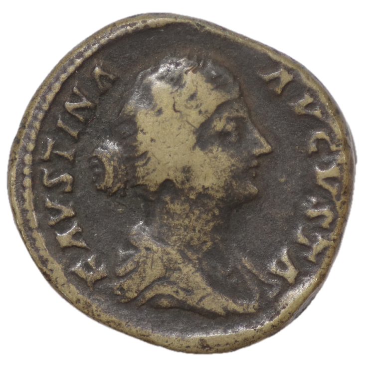 Rome - Faustine Jeune (175 ap J.C.), Sesterce