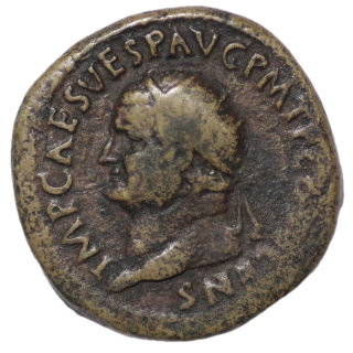 Rome - Vespasien (69-79), Dupondius, Felicitas