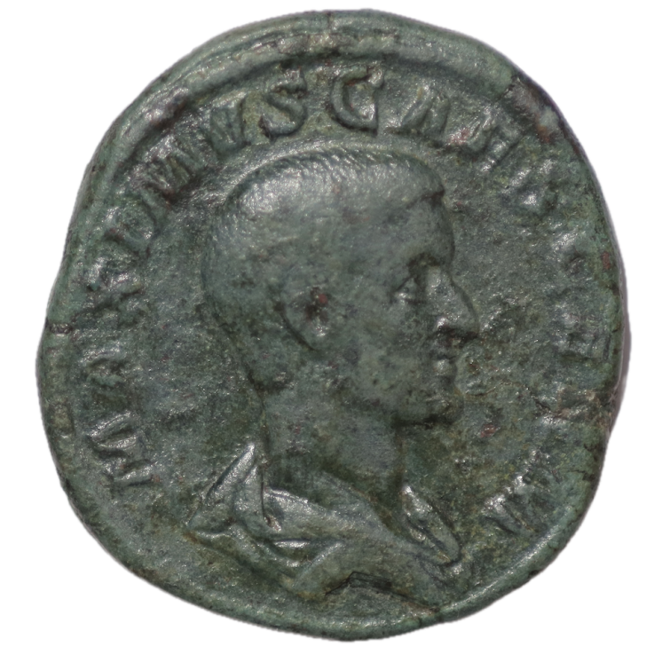 Rome - Maxime César (236 ap J.C.), Sesterce