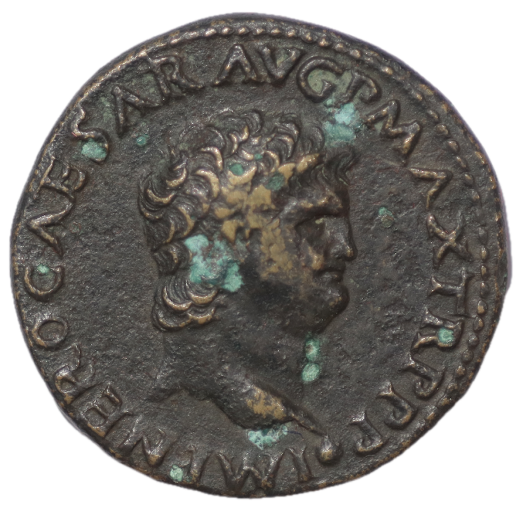 Rome - Neron (54-68), As de Bronze