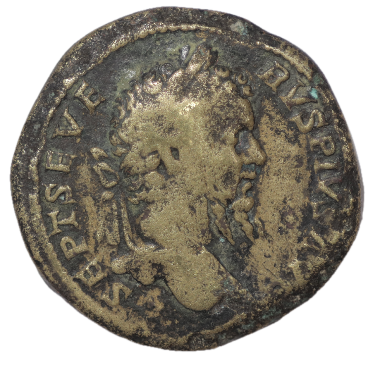Rome - Septime Sévère (193-211), Sesterce
