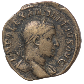 Rome - Alexandre Sévère (222-235), Sesterce