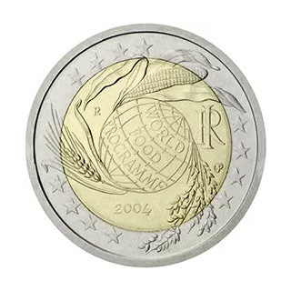 2004 - Italie, 2 Euros 50e anniversaire du Programme alimentaire mondial