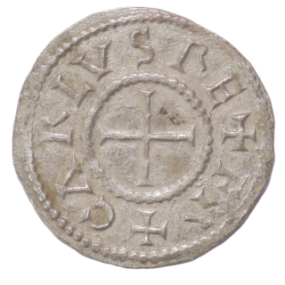 France - Charles le Chauve (840-875), Denier Parisi