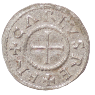 France - Charles le Chauve (840-875), Denier Parisis