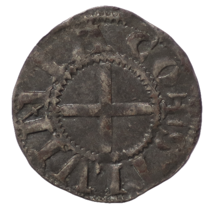 France - Bourbonnais, Prieuré de Souvigny (1120-1213), Denier