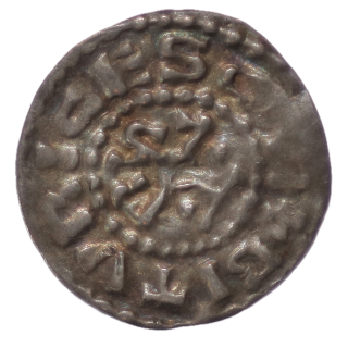 France - Bourges, Charles le Chauve (840-875), Biturices, Denier
