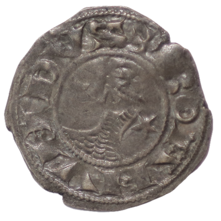 Principauté d'Antioche - Bohemond III (1149-1201), 1 denier