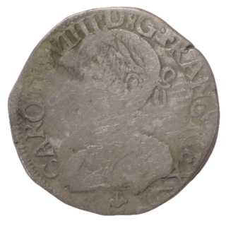 France - Charles IX (1561-1574), Teston, 1566, K (Bordeaux)