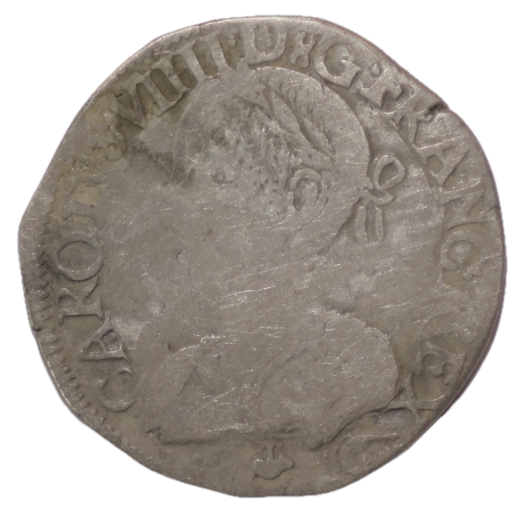 France - Charles IX (1561-1574), Teston, 1566, K (Bordeaux)