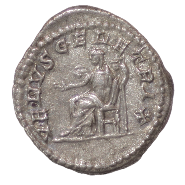 Rome - Julia Domna (211 ap J.C.), Denier, Venus