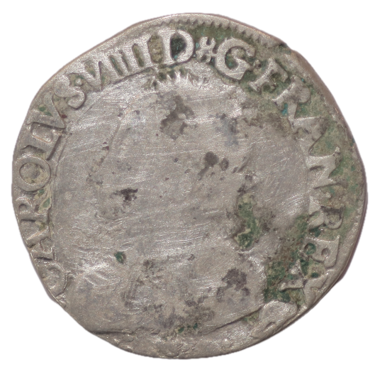 France - Charles IX (1560-1574), Teston 1567 k (Bordeaux)