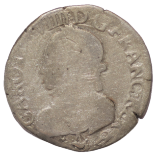 France - Charles IX (1560-1574), Teston 1568 K (Bordeaux)