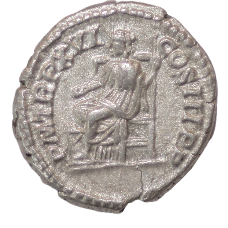 Rome - Septime severe (208 ap J.C), Denier Cos III