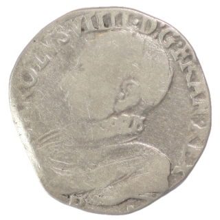 France - Charles IX (1560-1574), Teston, 1575, B (Rouen)