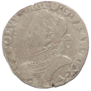 France - Charles IX (1560-1574), Teston, 1575, M (Toulouse)