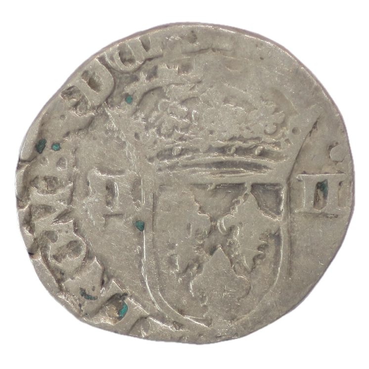 France - Charles X (1589-1590), 1/4 d'écu, 1591, T (Nantes)