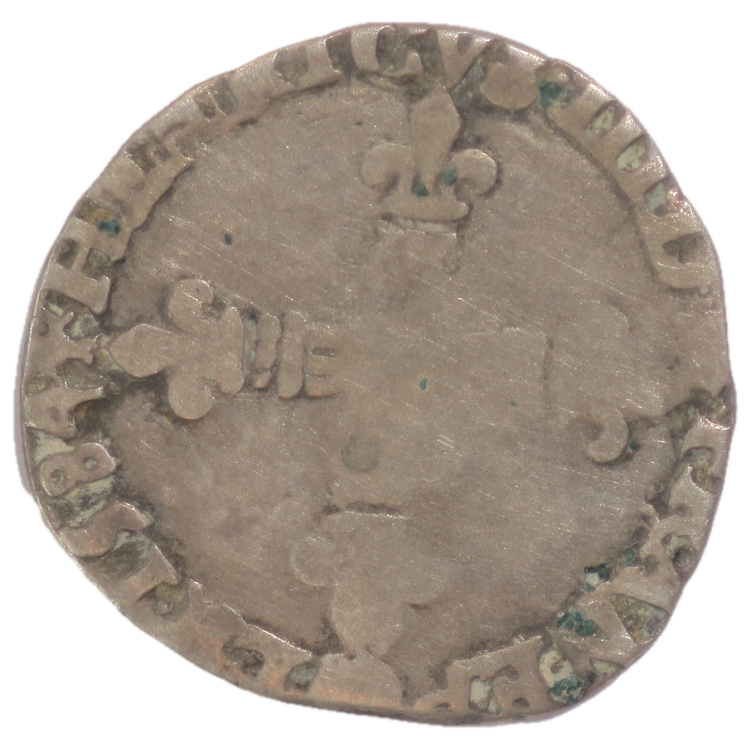 France - Henri III (1574-1589), 1/8 d'Ecu, 1584