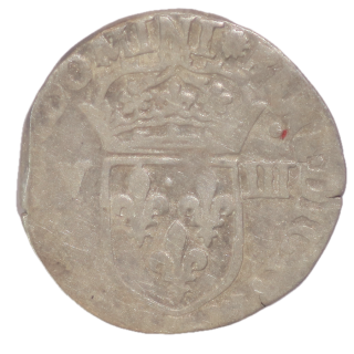 France - Henri III (1574-1589), 1/8 d'Ecu, 1585, M (Toulouse)