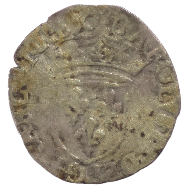 France - Charles IX (1560-1574), Sol Parisis, 1568, D (Lyon)