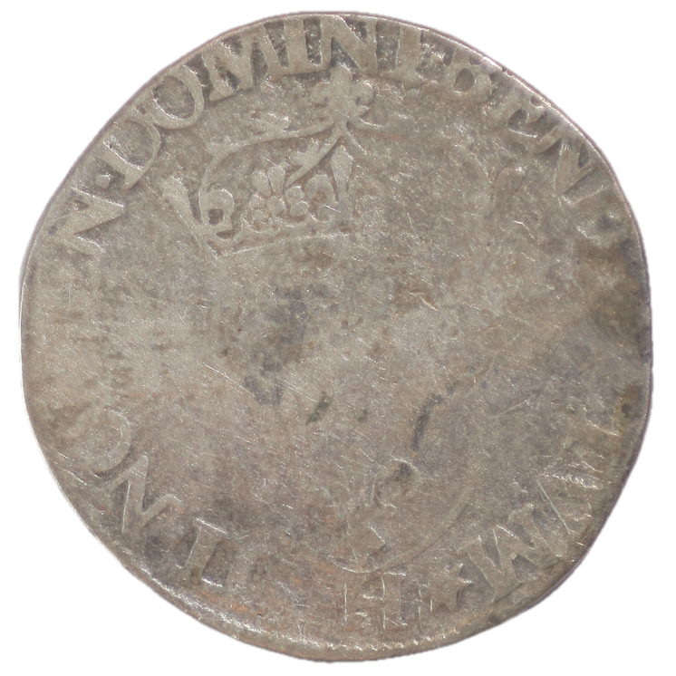 France - Henri III (1574-1589), 1/4 d'Ecu, 1579, H (La Rochelle)