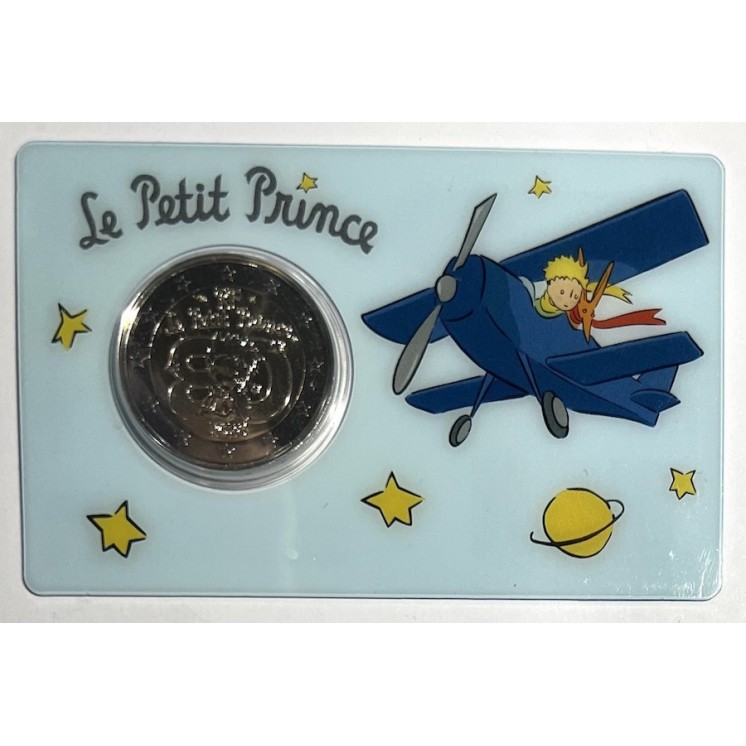 2026 - Coincard 2 Euros France, Le Petit Prince - L'avion