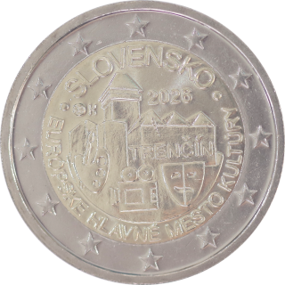 2026 - Slovaquie 2 € Trencin, UNC