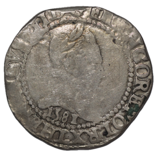 France - Henri III (1574-1589) Franc 1581 L (Bayonne)