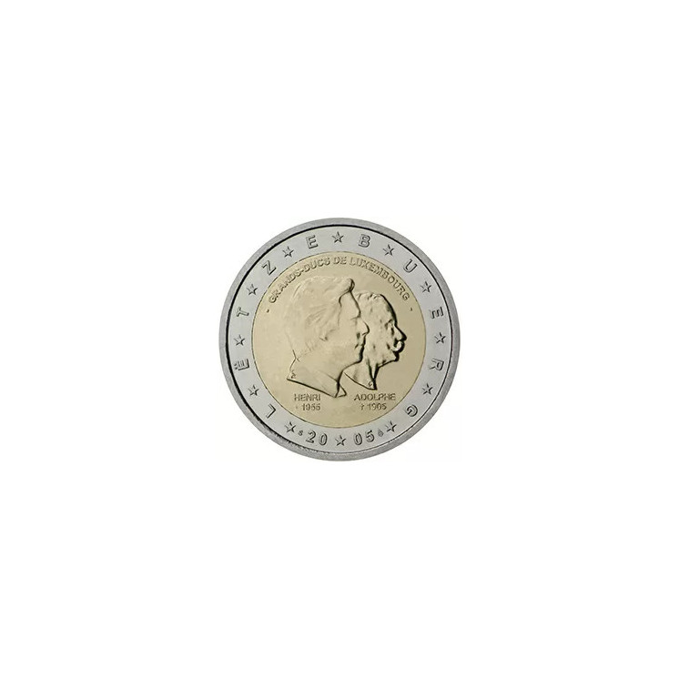 2005 - Luxembourg, 2 Euros 50e anniversaire du Grand-Duc Henri