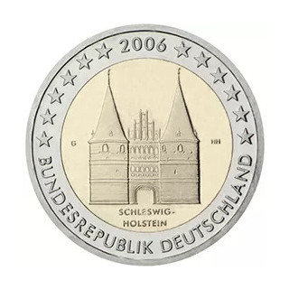 2006 - Allemagne 2 Euros, Chateau de Schleswig-Holstein