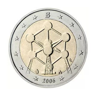 2006 - Belgique, 2 Euros commémorative de l'Atomium