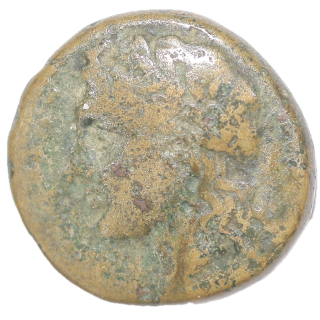 Sicile - Syracuse, Timoleon (344-317 av J.C.), Litra, Bronze