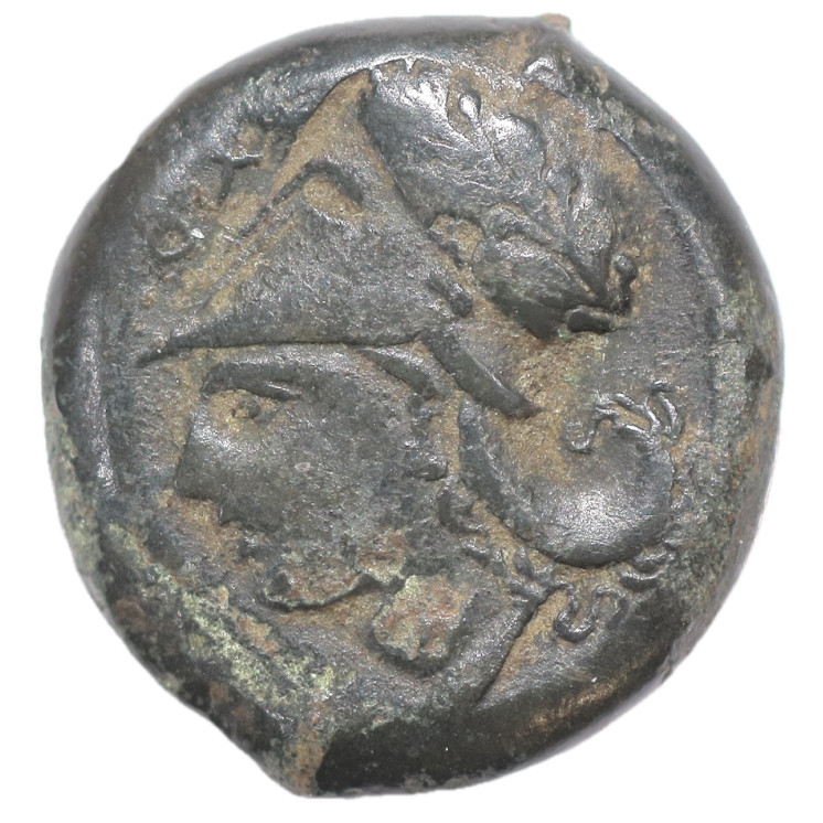 Sicile - Syracuse (375-344 av J.C.), Litra de Bronze