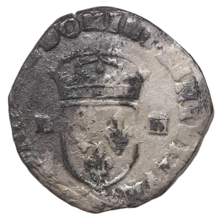 France - Henri IV (1589-1610), 1/4 d'Ecu, 1604