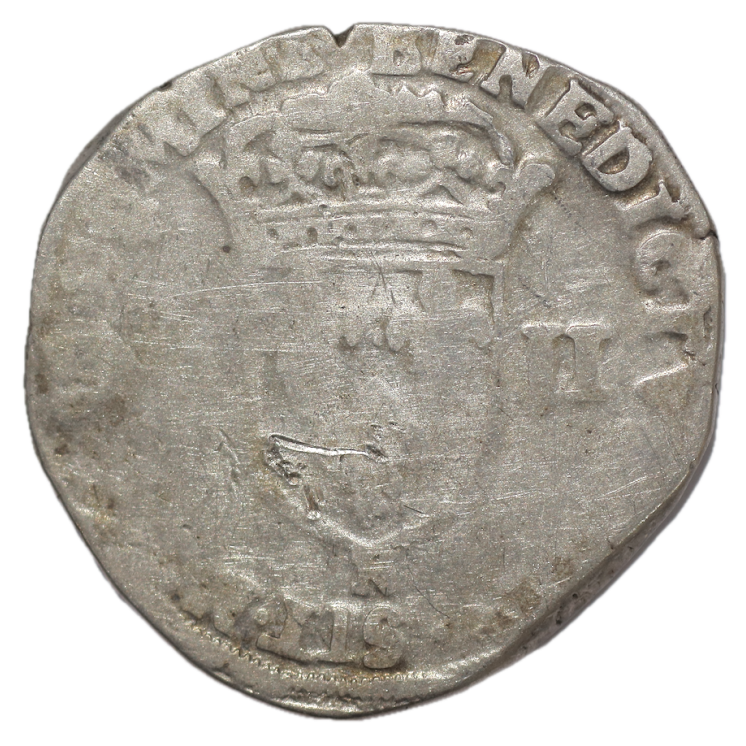 France - Henri IV (1589-1610), 1/4 d'Ecu, 1603, N (Montpellier)