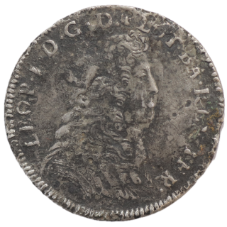 Belgique - Duché de Lorraine, Leopold Ier (1690-1729), 1704, Teston