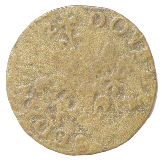 France - Champagne du Nord et Ardennes, Prince de Sedan, 1635, Obole