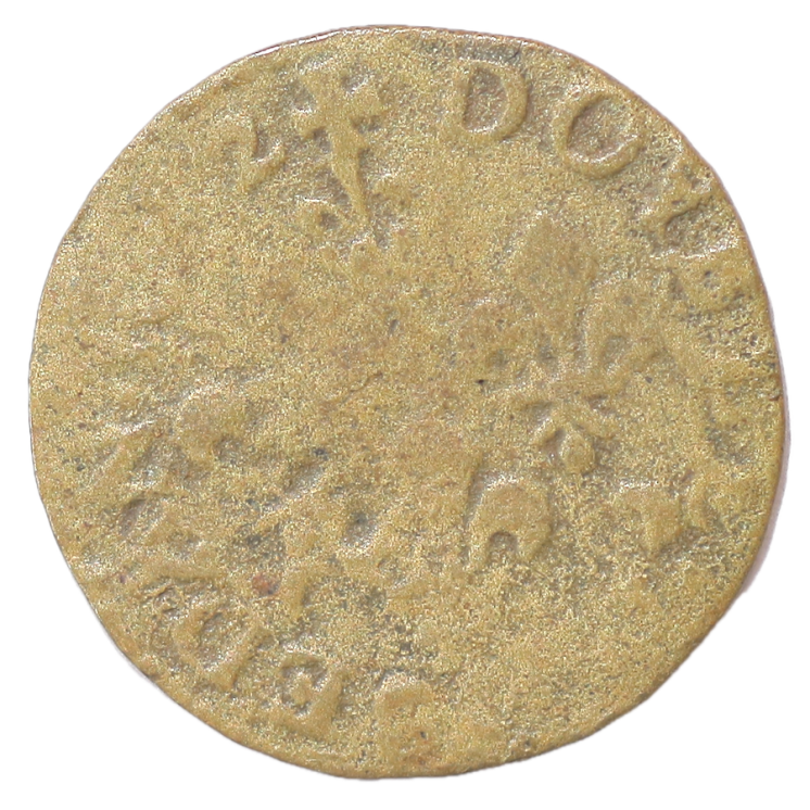 France - Champagne du Nord et Ardennes, Prince de Sedan, 1635, Obole