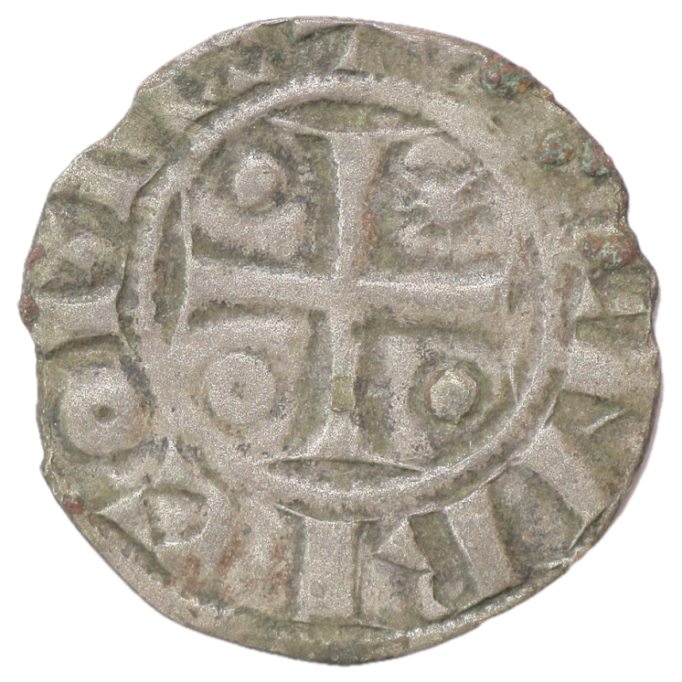France - Champagne, Comté de Provins, Henri II (1180-1197), Denier