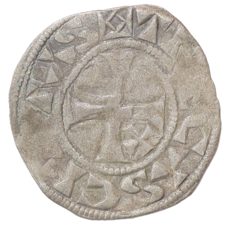 France - Comté de Troyes, Thibaut I (1048-1089), Denier