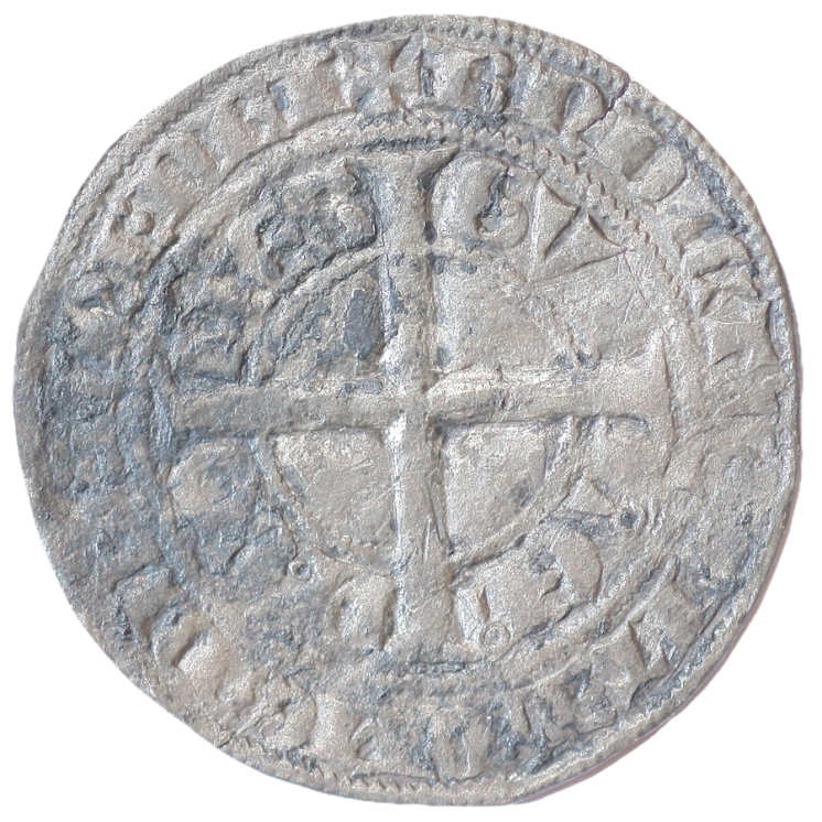 Belgique - Comté de Hainaut, Guillaume II (1337-1345), Petit Gros de Valenciennes