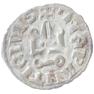 France - Philippe de Tarente (1294-1313), Croisade, Denier Tournois
