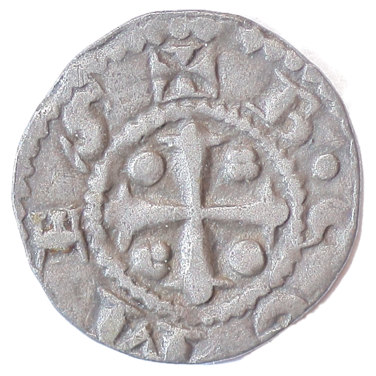 Belgique - Comté de Flandre, Baudoin IX (1194-1205), Petit denier de Gand