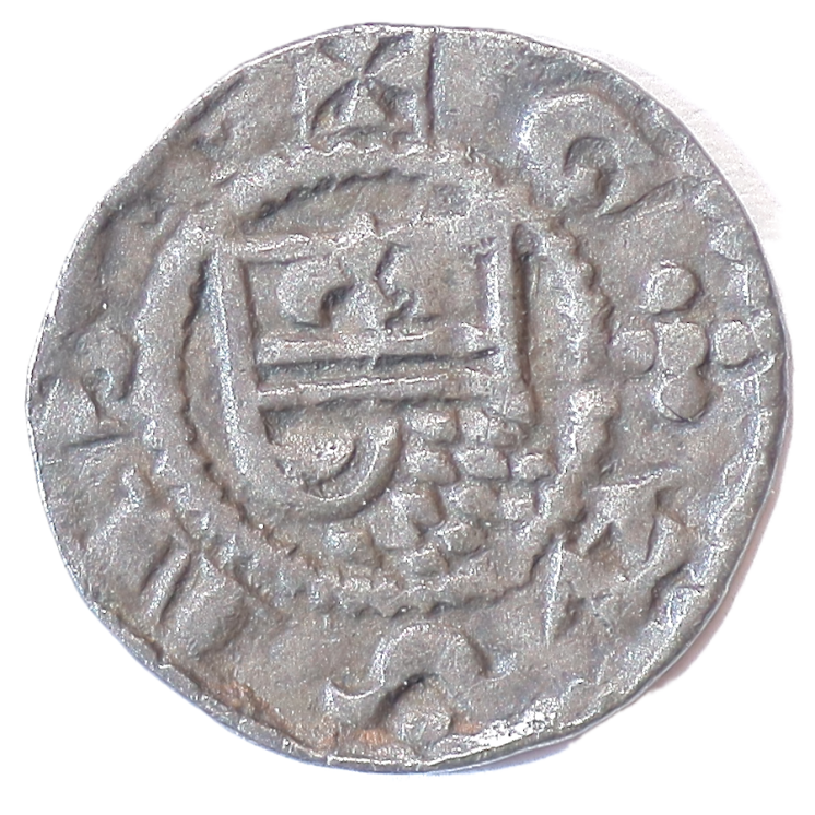 Belgique - Comté de Flandre, Baudoin IX (1194-1205), Petit denier de Gand