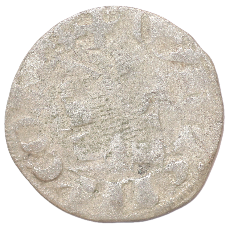France - Picardie, Comté de Ponthieu, Guillaume III (1191-1221), Denier