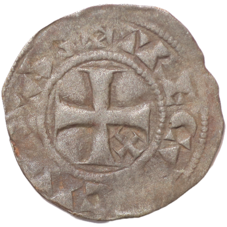 France - Comté de Troyes, Hugues (1089), Denier