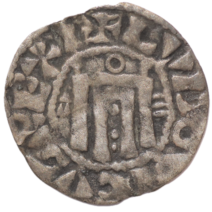 France - Louis VII (1137-1180), Denier, Orléans