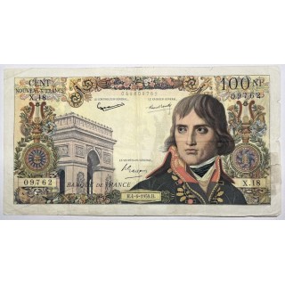 France - 100 Nouveaux Francs Bonaparte, H.4-6-1959.H.