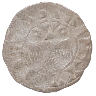 France - Champagne, Provins, Henri I (1152-1180), Denier