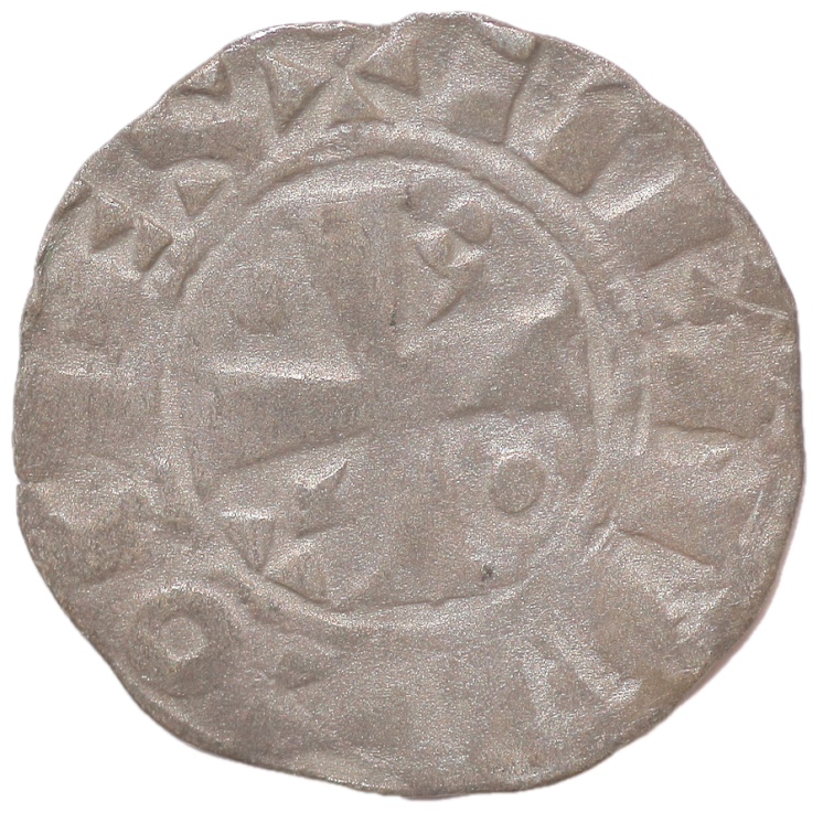 France - Champagne, Provins, Henri I (1152-1180), Denier